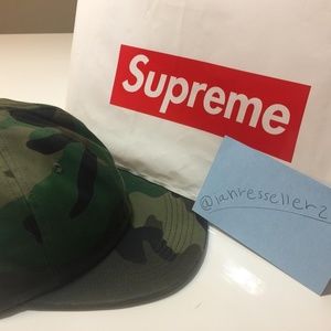 Supreme cap camo